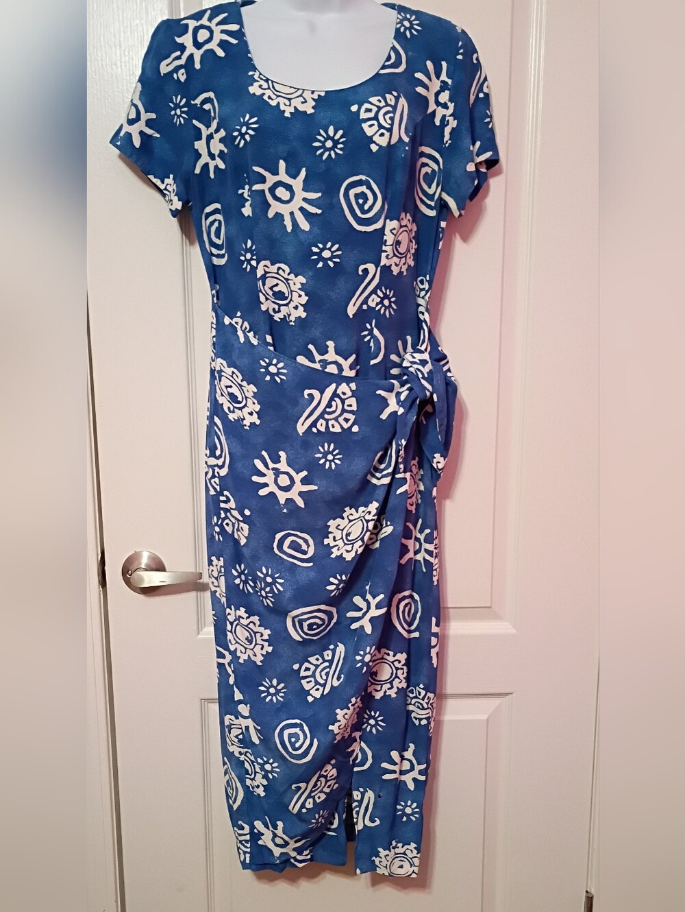 90's Tropical Sarong Maxi